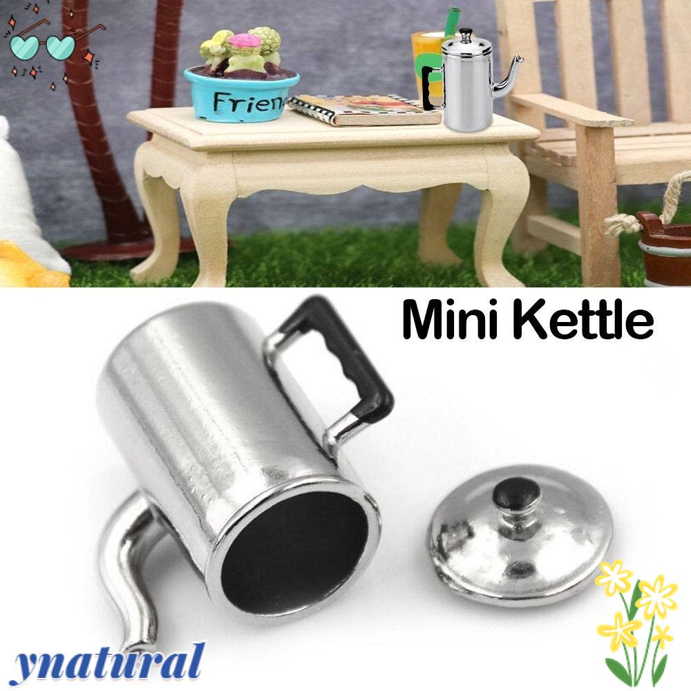 YNATURAL Bộ 2 Mô Hình Ấm Trà Mini Trang Trí Nhà Bếp