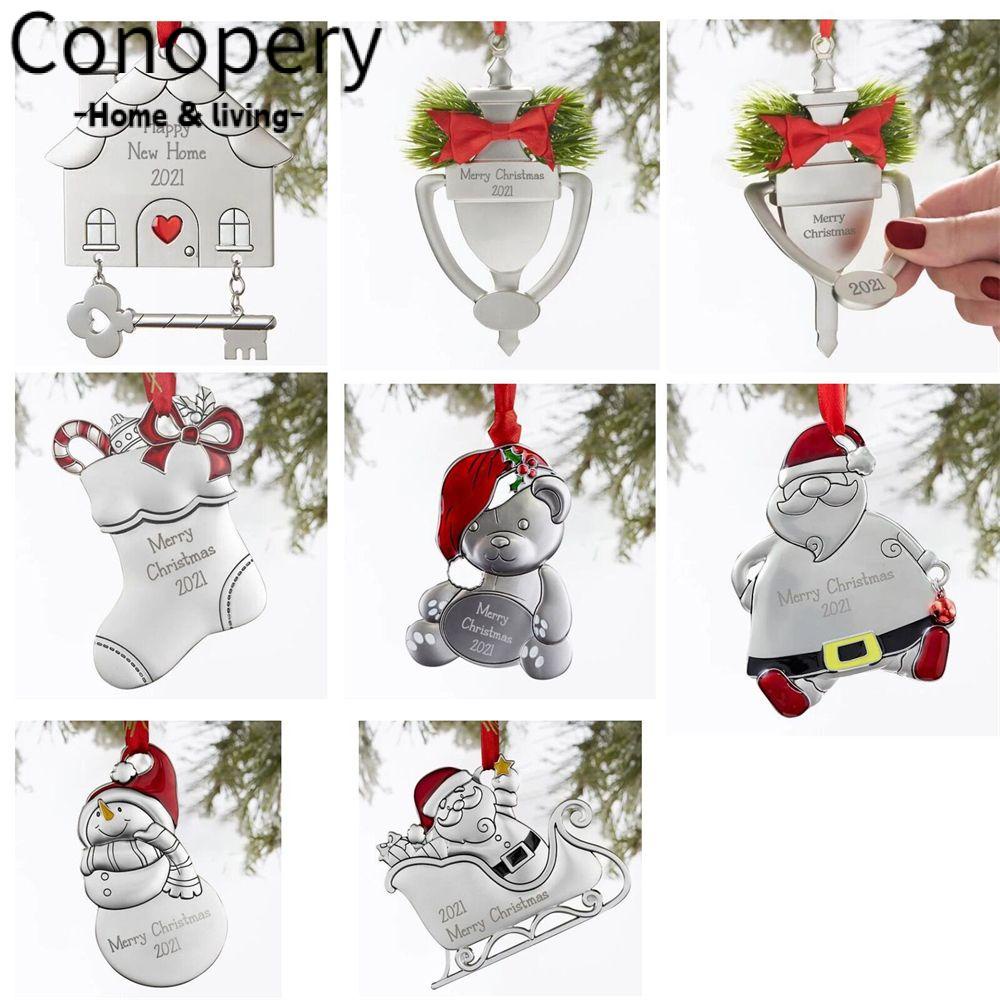 CONOPERY Phụ Kiện Treo Trang Trí Cây Thông Giáng Sinh Năm Mới