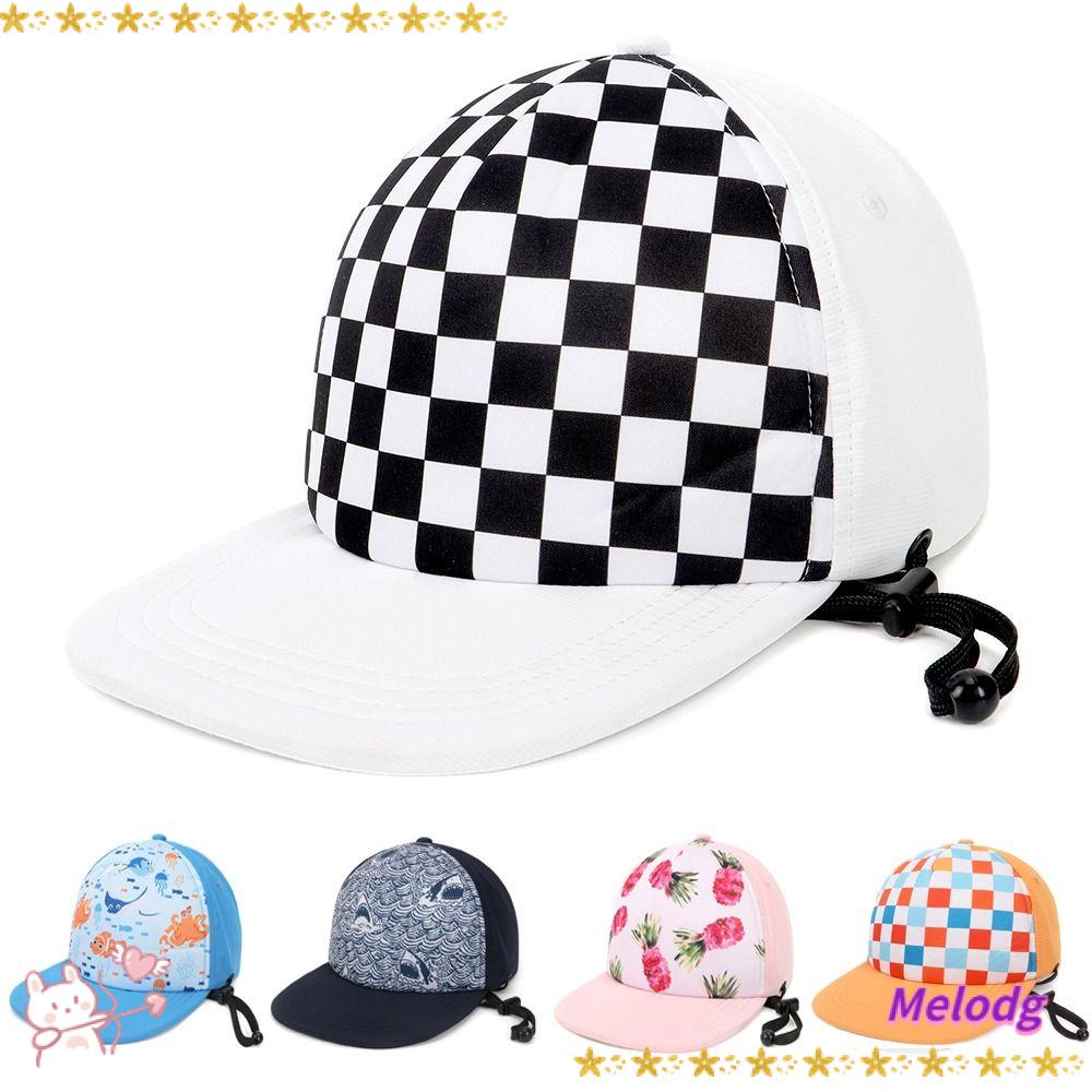 MELODG Nón Tai Bèo Rộng Vành Chống Tia UV Thời Trang Xuân Hè Cho Bé