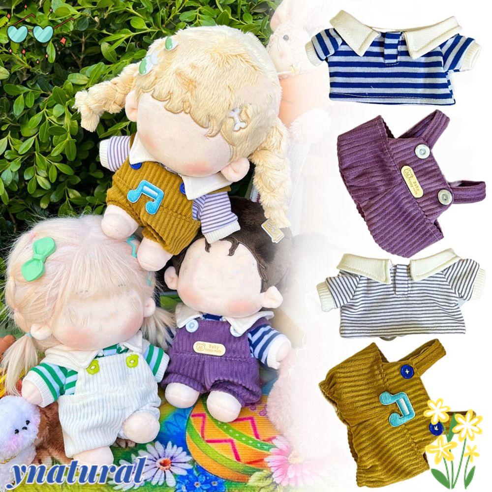 YNATURAL Quần Yếm Dài 20cm Đáng Yêu Cho Búp Bê