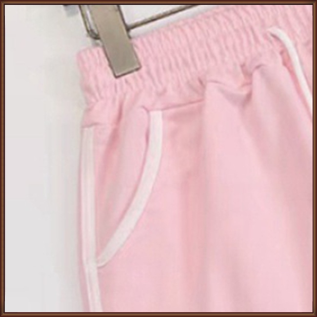 Quần Short Thể Thao Lưng Cao Ống Rộng Thoáng Khí Phối Túi Thời Trang Mùa Hè Cho Nữ