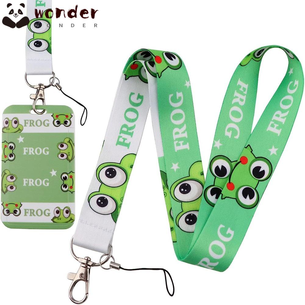 Dây Đeo Cổ Gắn Huy Hiệu ID Hình Động Vật Dễ Thương Cho Học Sinh