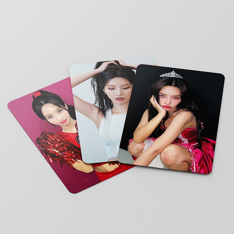 I-DLE Soyeon LOMO Card Set 55 Tấm Thẻ Ảnh Hình Nhóm Nhạc KPOP