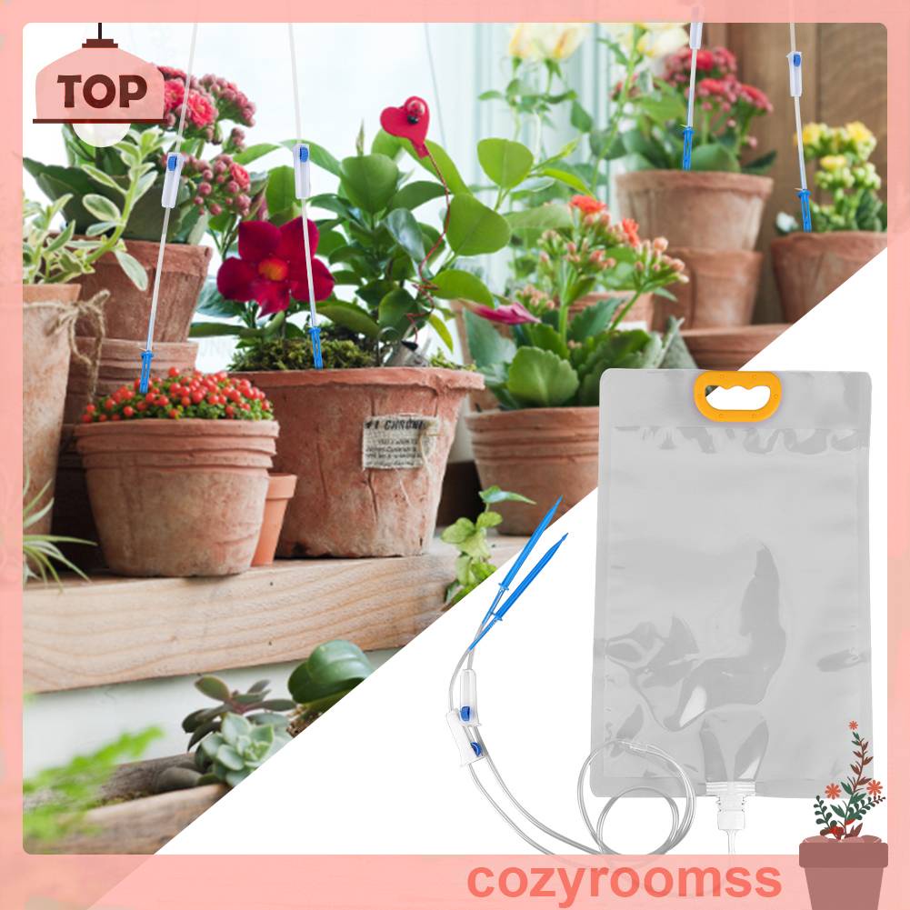 1 / 2 / 4 Túi Nước Tự Động Cho Chậu Cây 3.5L