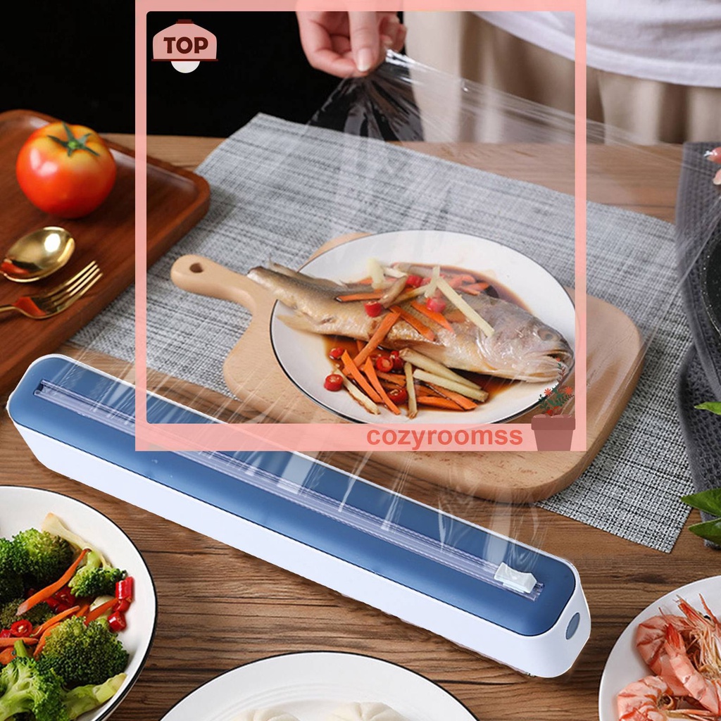 Hộp Đựng Màng Bọc Bằng Nhựa Từ Tính Có Thể Tái Sử Dụng