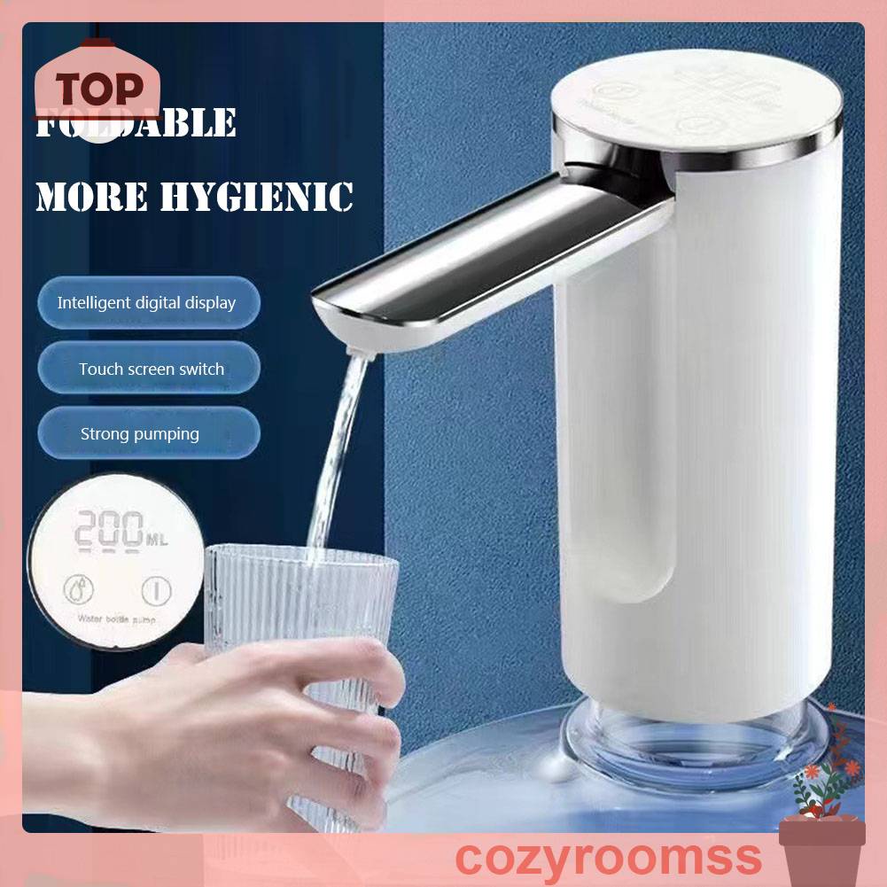 Máy Bơm Nước Uống Chạy Điện Có Màn Hình LCD Hiển Thị