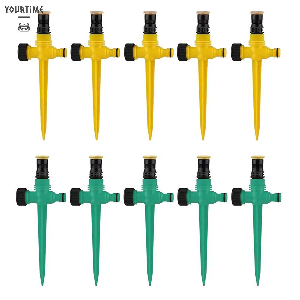 Set 5 Vòi Phun Nước Tưới Vườn Xoay 360 Độ Tiện Dụng