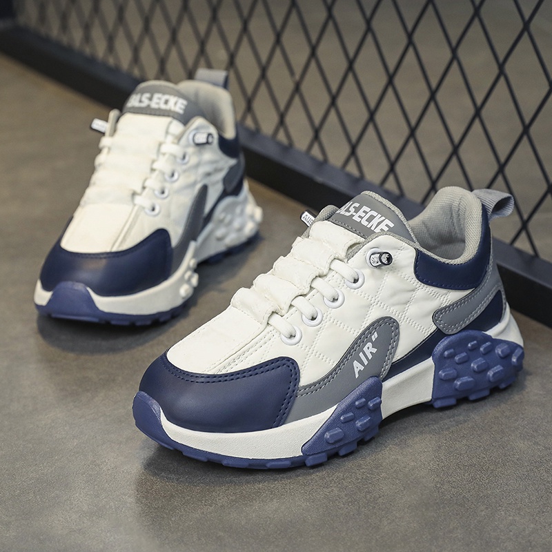 Giày Thể Thao Da Chống Thấm Nước Cho Bé