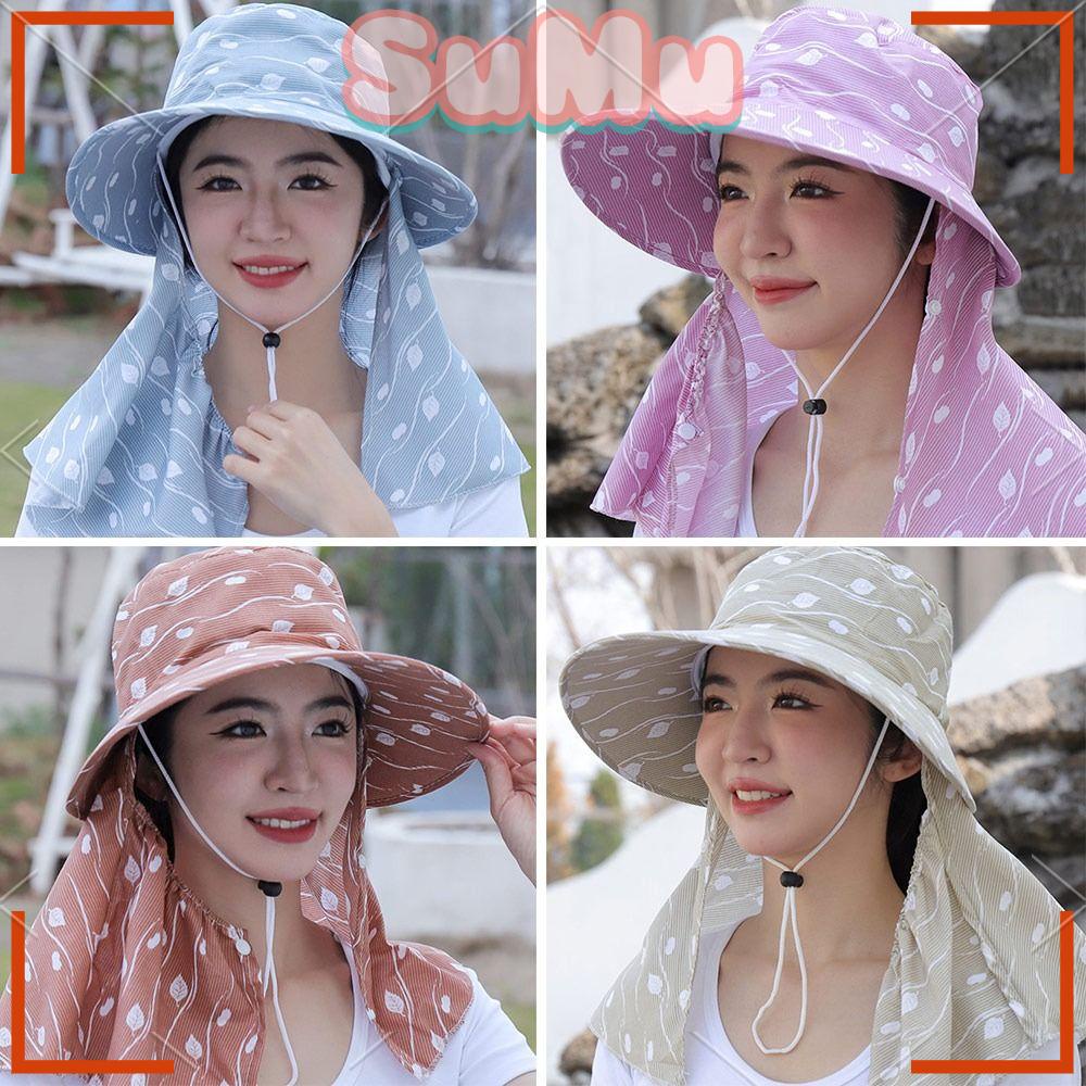 SUMU Mũ Rộng Vành Chống Nắng Thời Trang Cho Nữ Ốp