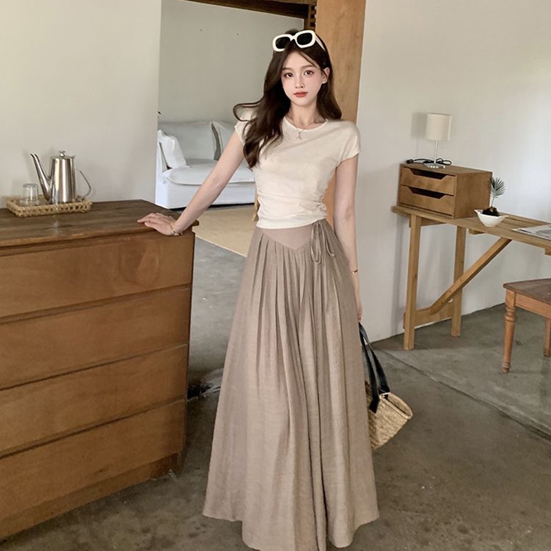 Quần Dài Lưng Cao Co Giãn Thời Trang Cho Nữ