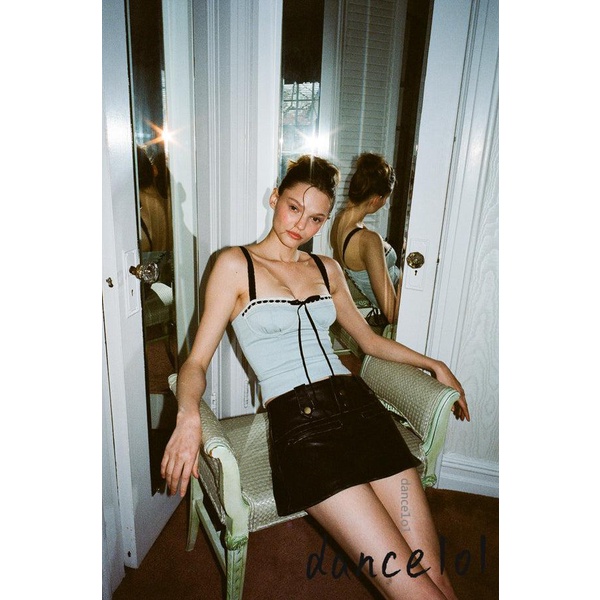 Áo Khiêu Vũ 1O1 Buộc Dây Hở Lưng Ôm Dáng Thời Trang Mùa Hè Cho Nữ