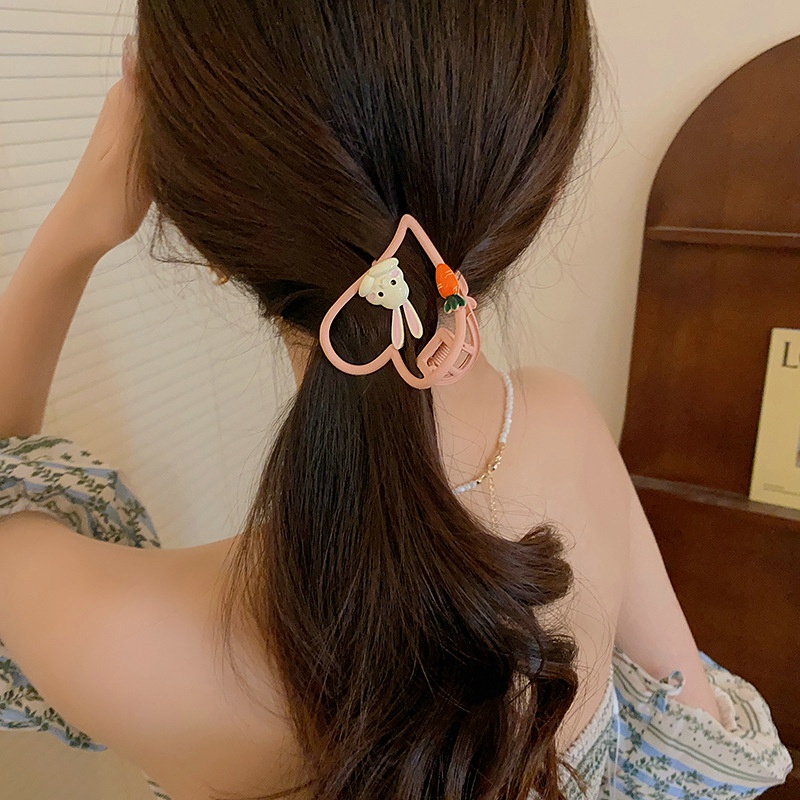Kẹp Tóc Hình Thỏ / Gấu Trúc Dễ Thương Cá Tính Dành Cho Nữ