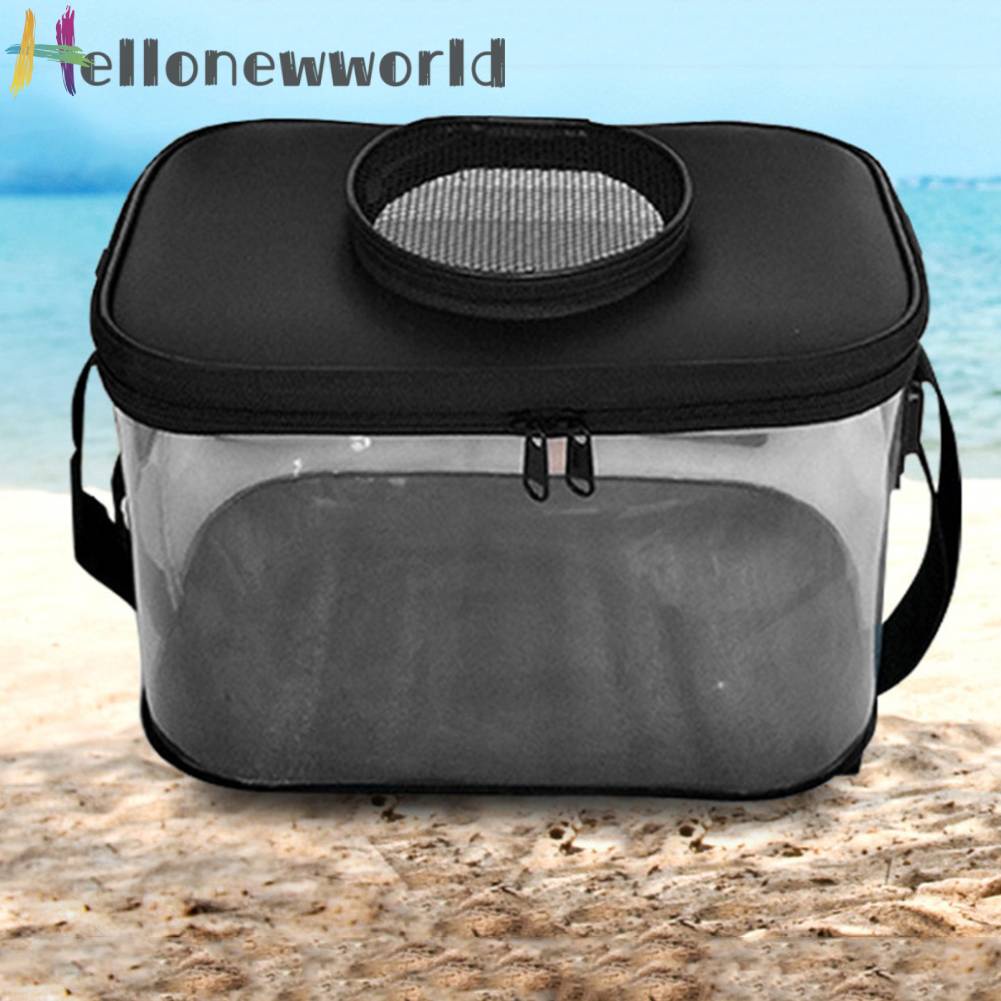 Xô Đựng Cá Bằng EVA Trong Suốt Thoáng Khí Có Thể Gấp Gọn Tiện Dụng