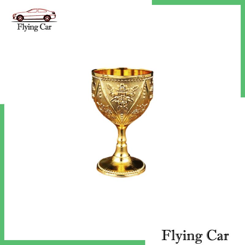 Cốc Uống Nước Mini 30ml Bằng Hợp Kim Phong Cách Châu Âu Cổ Điển