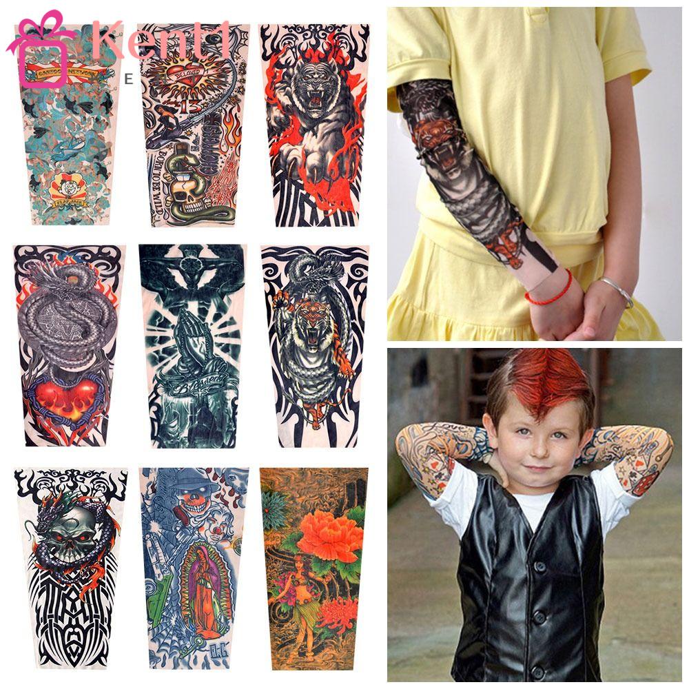 KENT1 Găng Tay Thể Thao Chống Tia UV Họa Tiết Hoa