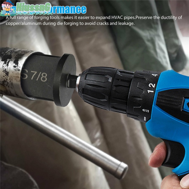 Bộ 6 Mũi Khoan Bằng Đồng Cho Máy Điều Hòa Chuyên Dụng