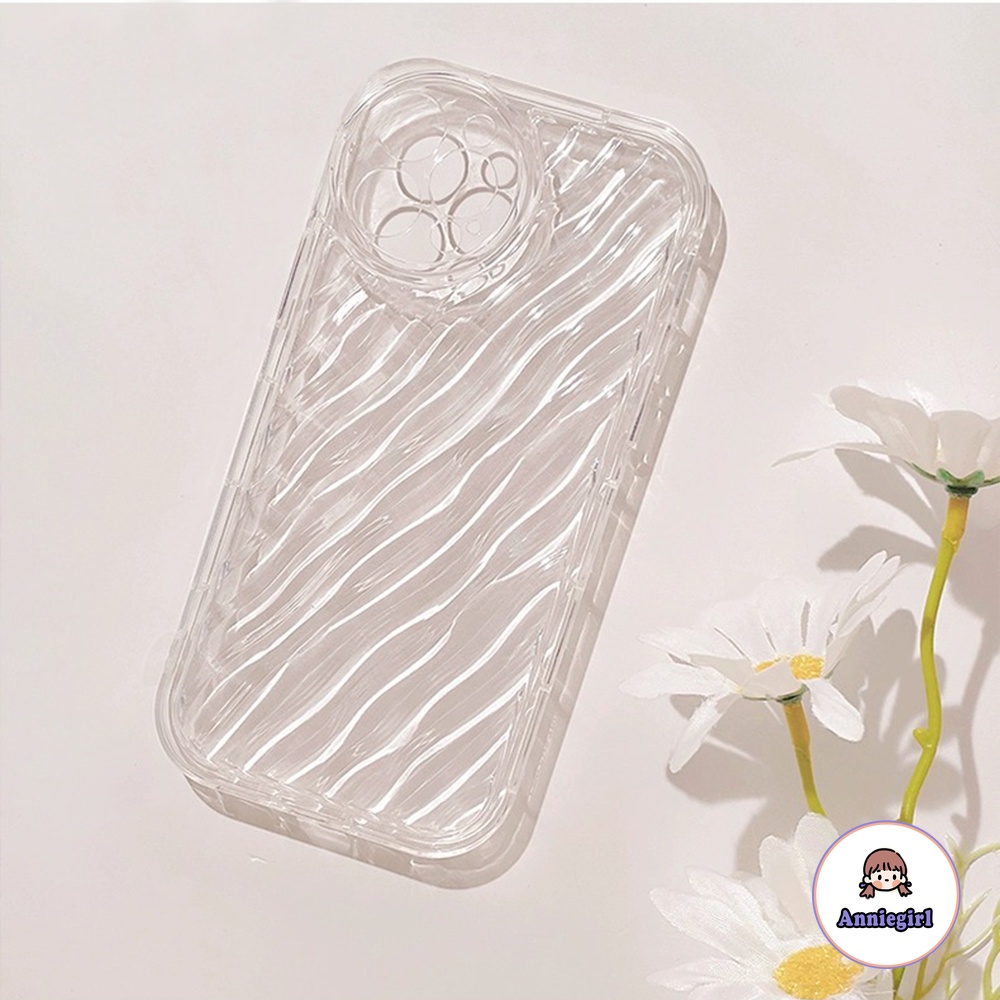 Ốp Điện Thoại TPU Mềm In Họa Tiết Sóng Nước Sang Trọng Cho IPhone 14 Pro Max 13 / 13 Pro 12 / 12 Pro Max 11X XS XS Max XR 7 8 Plus