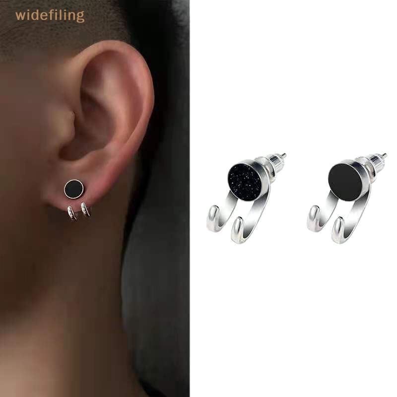 Bông Tai Dạng Móc Hình Móng Vuốt Màu Đen Phong Cách Hip hop Thời Trang Cho Cặp Đôi