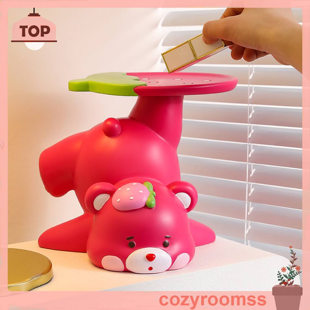 Khay Đựng Đồ Để Bàn Trang Trí Hình Gấu Dễ Thương