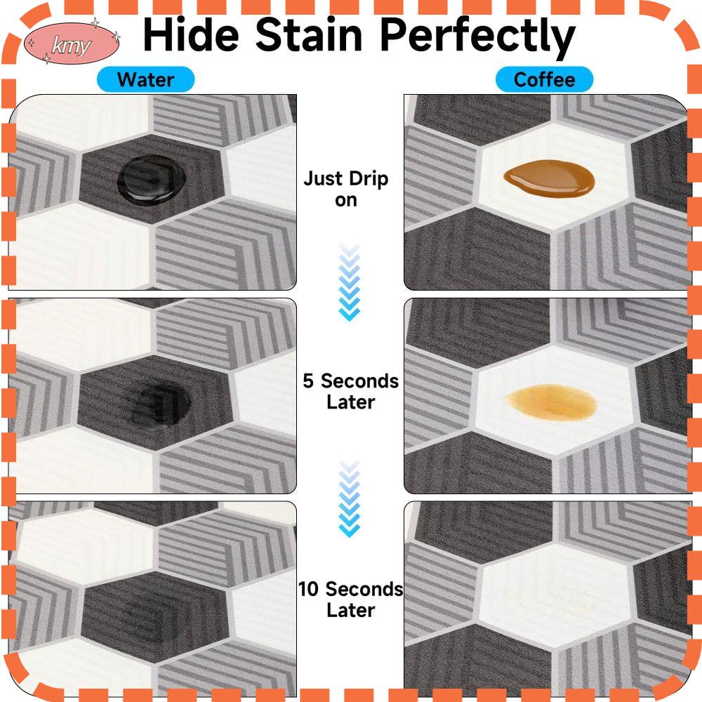 Set 2 Thảm Phơi Khô Chén Dĩa Chịu Nhiệt Siêu Thấm Hút Chống Trượt Kích Thước 16 X 12 Inch Tiện Dụng Cho Nhà Bếp