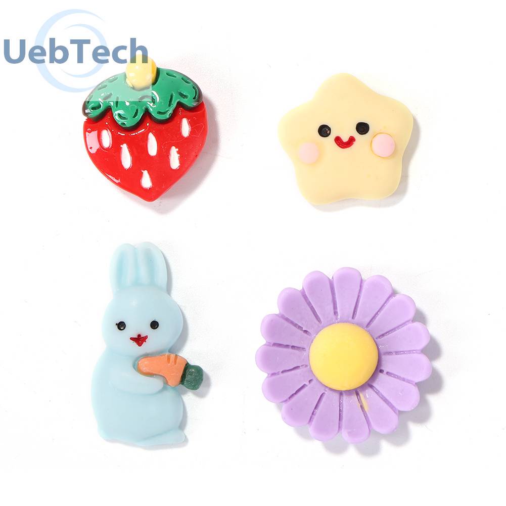 Bộ 3 Miếng Dán Bình Trà Sữa 3D Bằng Nhựa Resin Dễ Thương