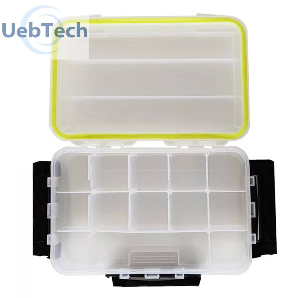 Hộp Đựng Mồi Câu Cá Trong Suốt Chia Ngăn Tiện Dụng