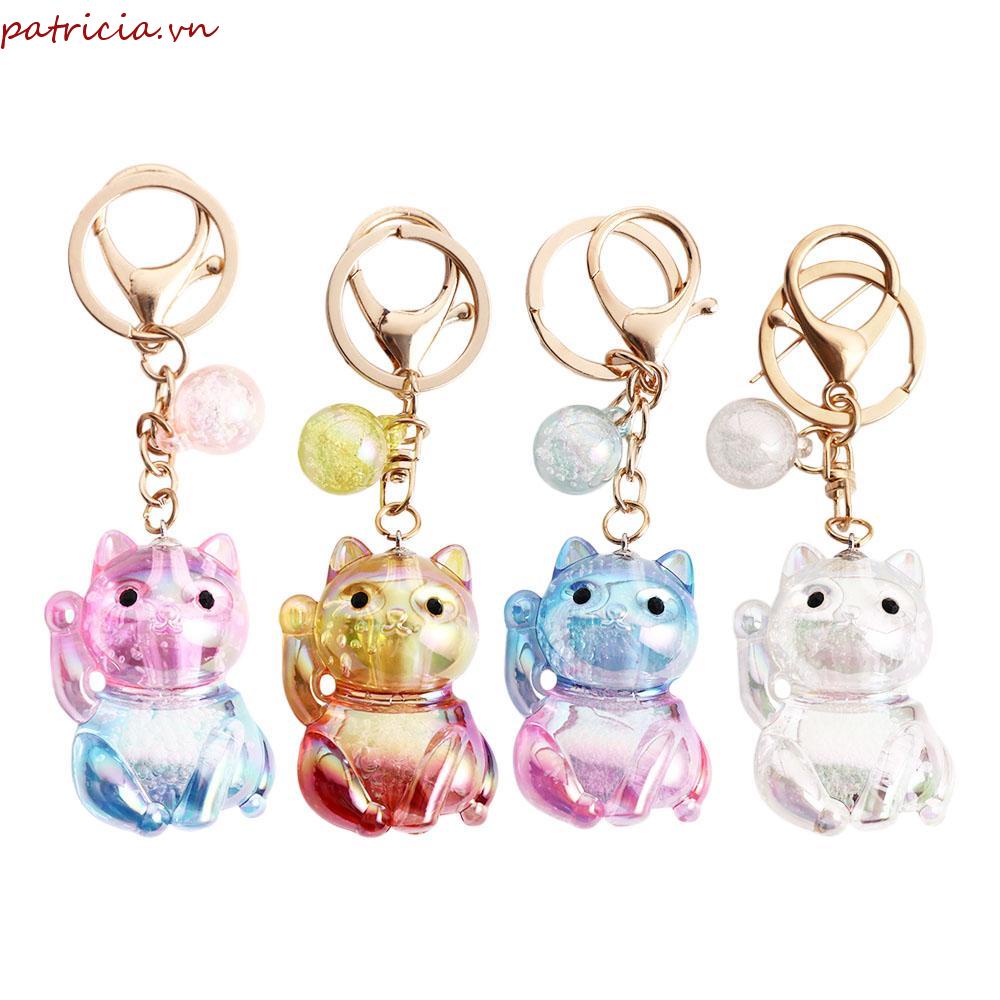 PATRICIA Móc Khóa Hình Ba Lô Hoạt Hình May Mắn Sáng Tạo Phong Cách Hàn Quốc Dành Cho Nam