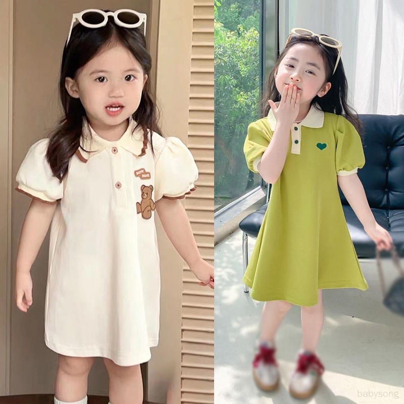 Đầm Mùa Hè Dễ Thương Ngọt Ngào Cho Bé Gái