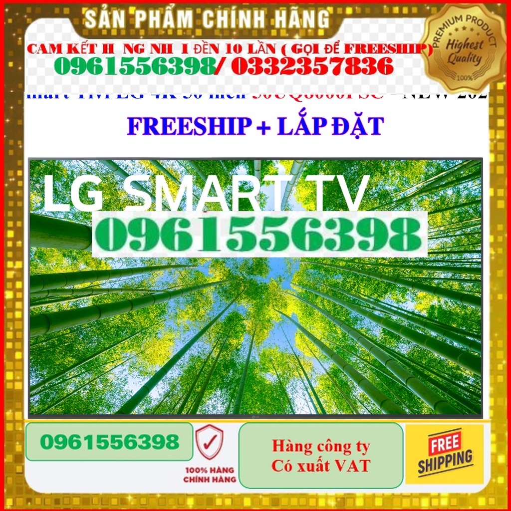 [Hàng Chính Hãng..] Smart Tivi LG 4K 50 inch 50UQ8000PSC, LG 50UQ8000 - Hành chính hãng - Mới 100%