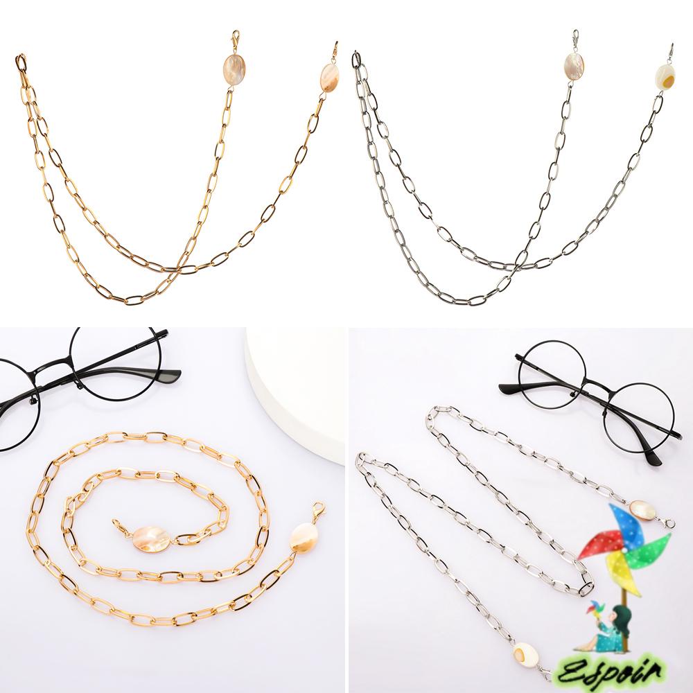 ESPO Dây Đeo Kính Mát Hình Vỏ Sò Chống Trượt Cho Nam Và Nữ