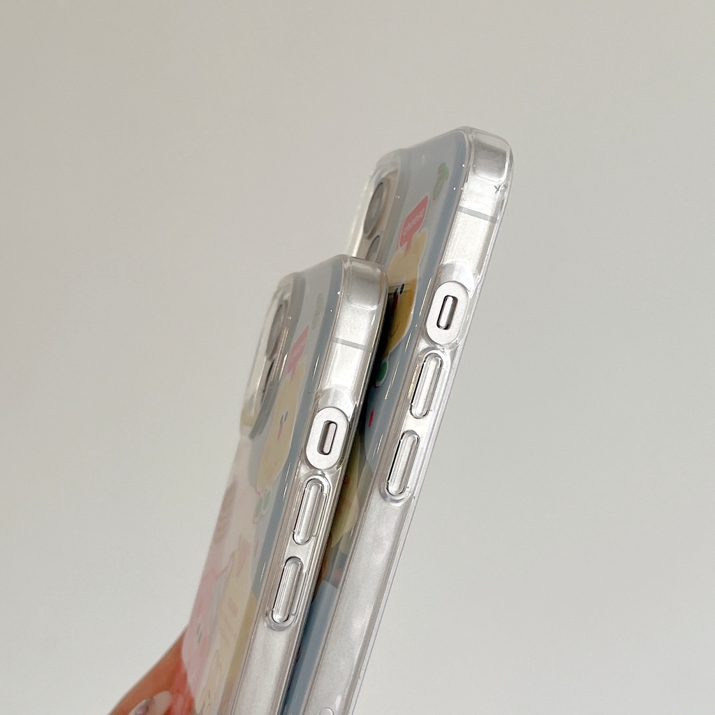 Ốp Điện Thoại IMD Hai Mặt Chống Sốc Kèm Dây Đeo Cho IPhone 14 13 12 11 Pro Max