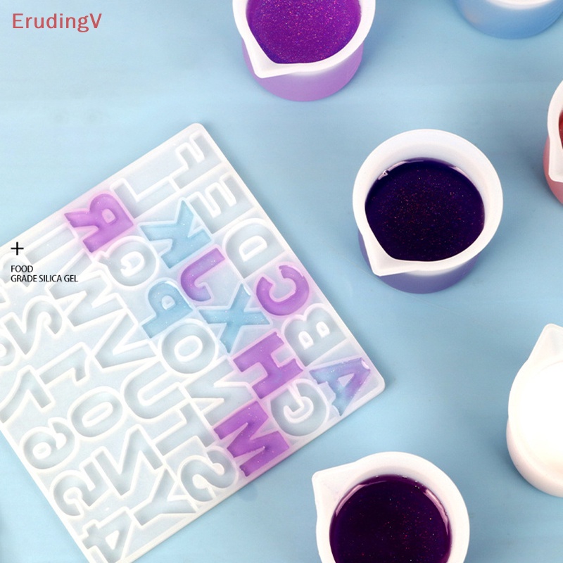 1 Cốc Đong 50ML Bằng Silicon Trong Suốt Để Làm Trang Sức DIY