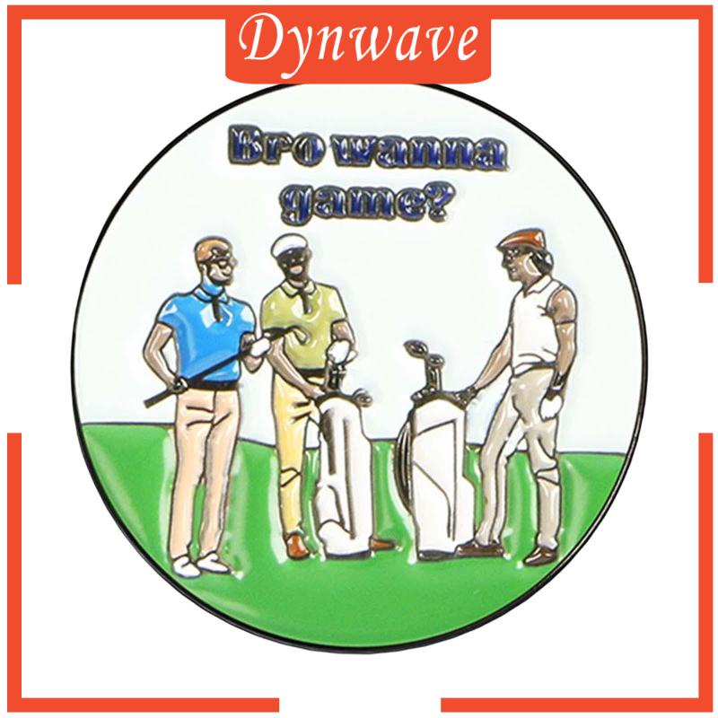 Dụng Cụ Đánh Dấu Bóng Golf Tráng Men Màu Xanh Lá 25mm Dành Cho Nam Nữ