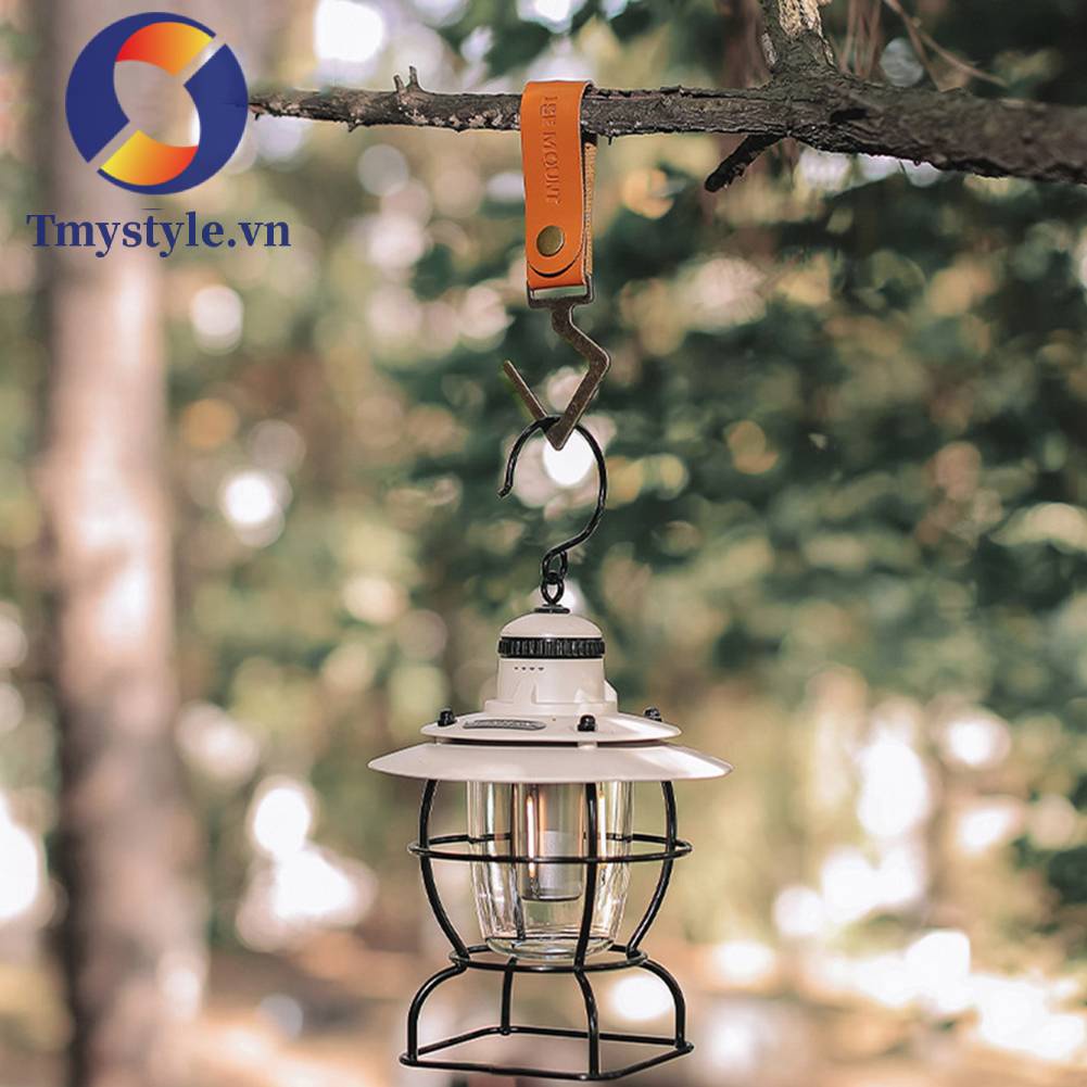 Móc Treo Đồ Bằng Da PU Đa Năng Tiện Dụng Khi Đi Cắm Trại