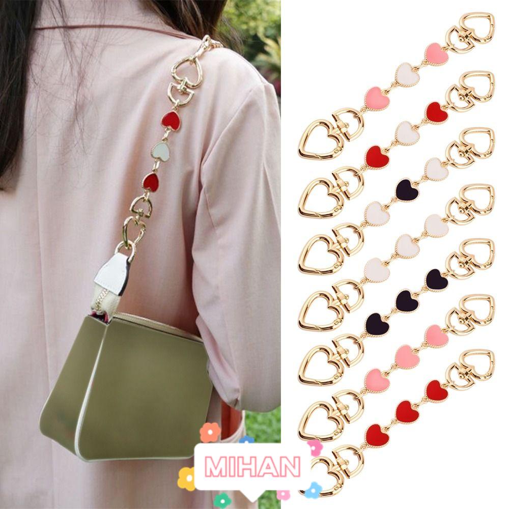 MIHAN1 Dây Xích Thay Thế Cho Túi Xách Hình Trái Tim