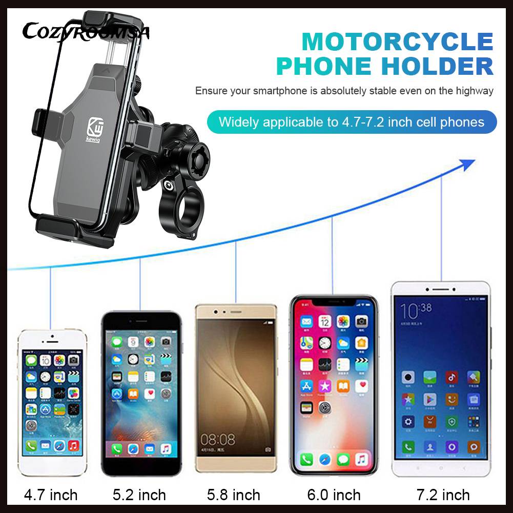 Giá Đỡ Điện Thoại Rung Xoay 360 Độ Cho Xe Đạp