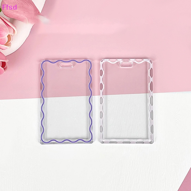 Bao Đựng Thẻ Ảnh Bằng Acrylic Trong Suốt 3 Inch In Hình Thần Tượng