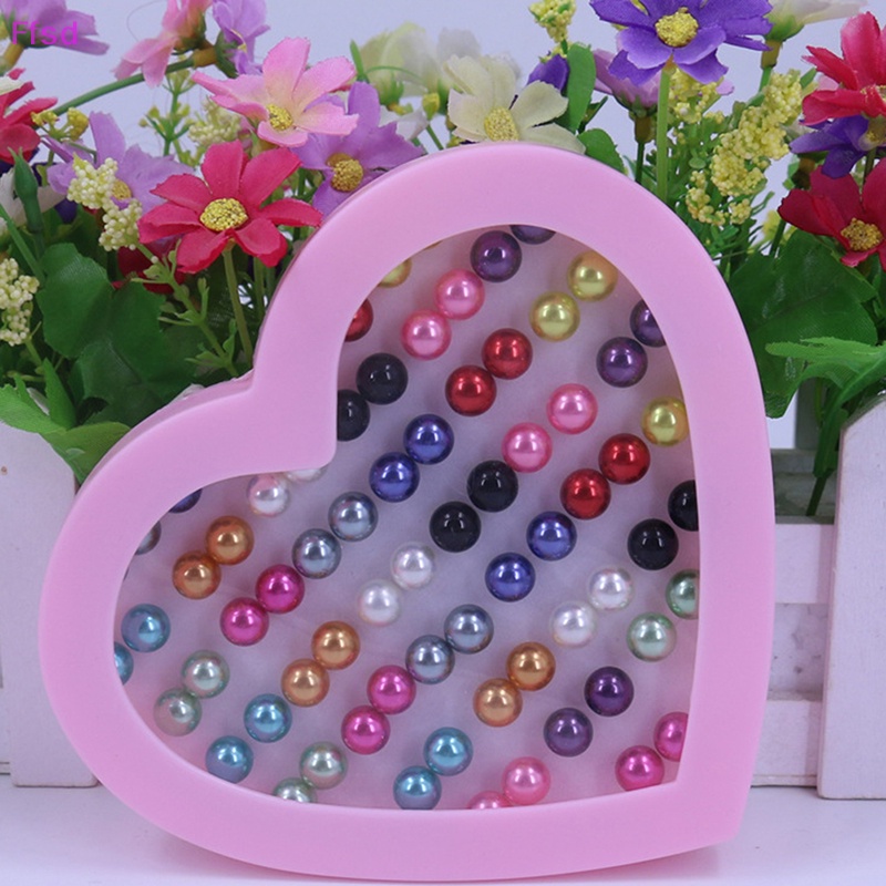 {Ffsd} Set 36 Đôi Bông Tai Hai Mặt Đính Ngọc Trai Venetian Dành Cho Nữ * Hàng Bán Chạy