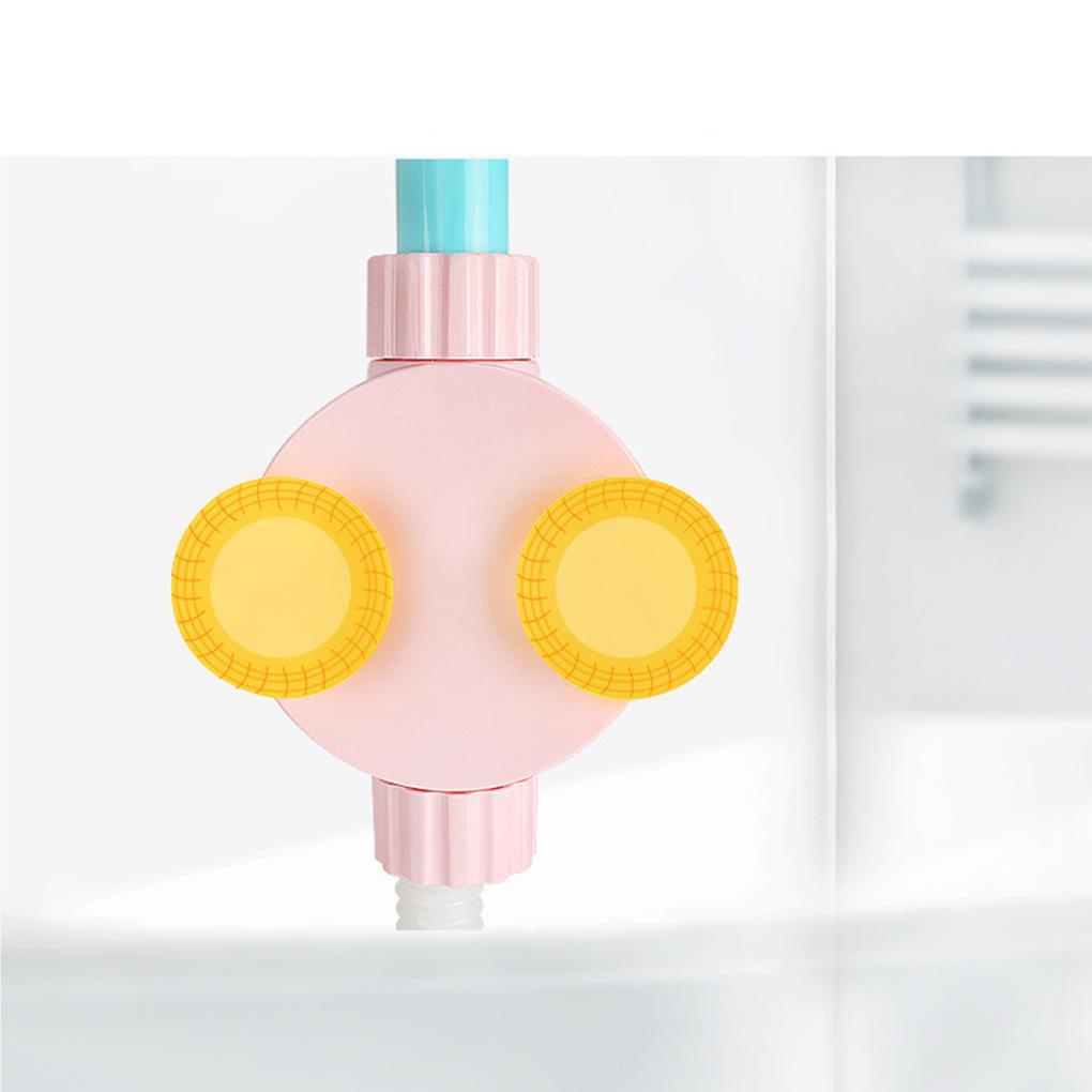 (runbu) Đồ Chơi Bồn Tắm Hoa Hướng Dương Dạng Gập Có Vòi Phun Nước Cho Bé