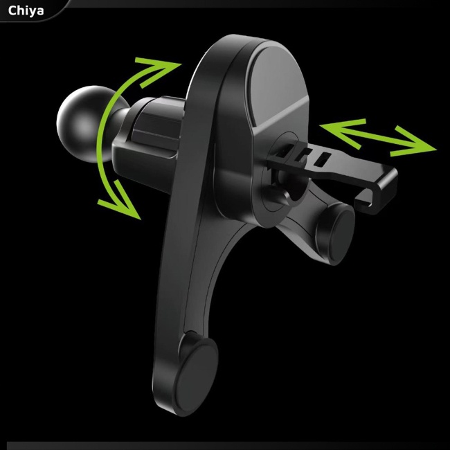 Giá Đỡ Điện Thoại Xoay 360 Độ Khóa Tự Động Đa Năng Gắn Lỗ Thông Gió Xe Hơi Kích Thước 4.0-7.0 Inch