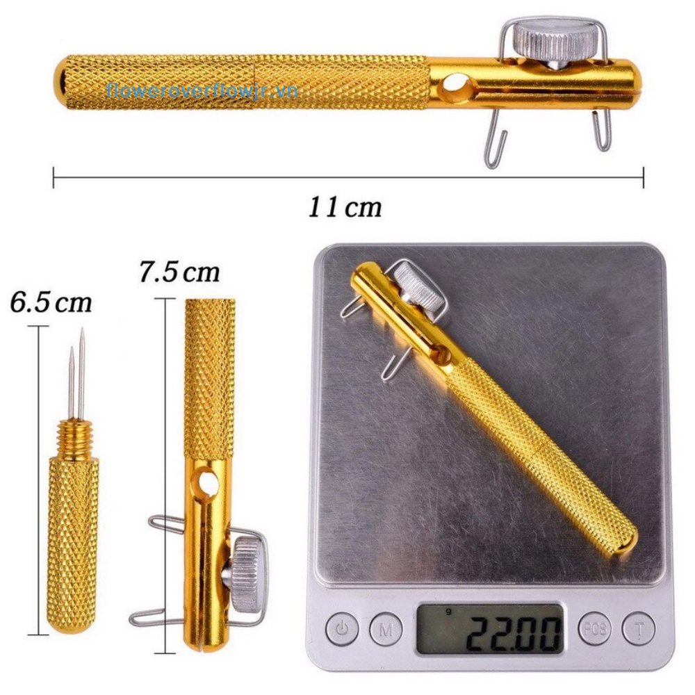 Dụng Cụ Thắt Nút Móc Câu Cá Bằng Kim Loại Đầy Đủ