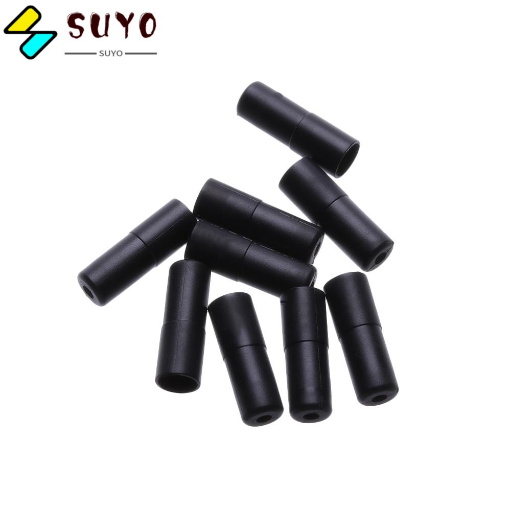 SUYO Set 50 / 100 Nắp Nhựa Màu Đen Đậy Cần Gạt Số / Phanh Xe Đạp Leo Núi