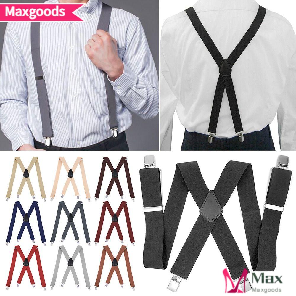 MAXG Dây Kẹp Hình Chữ X 50mm Có Thể Điều Chỉnh Dành Cho Áo Cưới