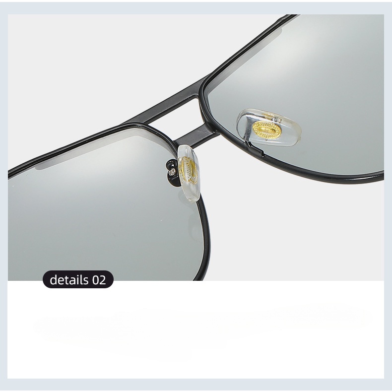 Kính Mát Phân Cực Thay Đổi Màu Sắc Ngày Và Đêm Cho Nam