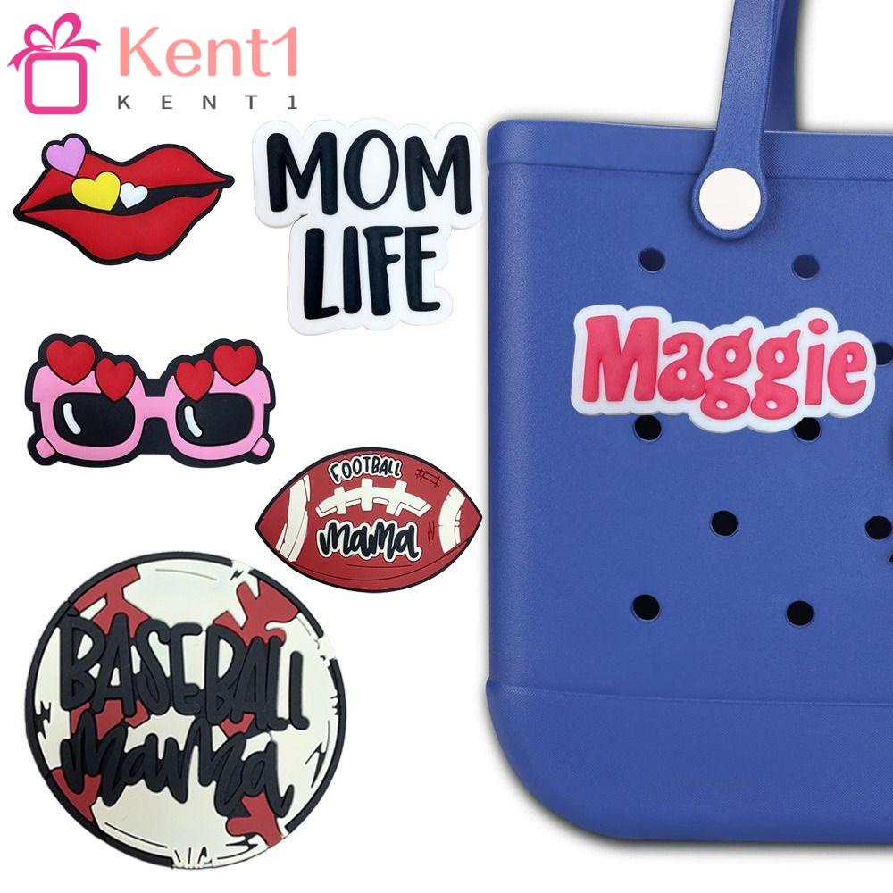 KENT1 Túi Đựng Quà Tặng Đi Biển / Túi Xách Trang Trí Hình Chữ Cái Alphabet DIY