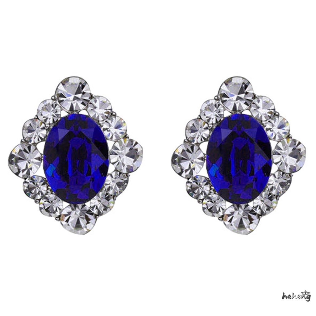 Bông Tai HìNh GiọT NướC ĐíNh Đá Sang TrọNg