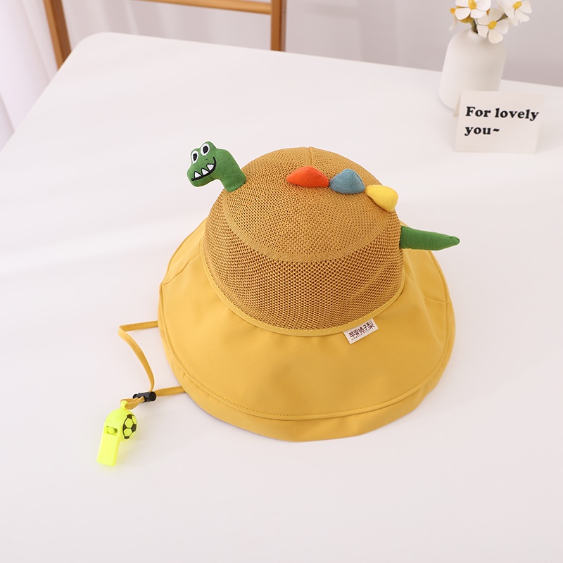 Mũ Tai Bèo Chống Nắng Cỡ Lớn Phối Lưới Thoáng Khí Thời Trang Mùa Hè Cho Bé Gái
