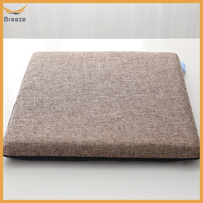 Đệm Lót Ghế Ngồi Hình Vuông Bằng Memory Foam Chống Trượt Tiện Dụng Kích Thước 40 X 40 X