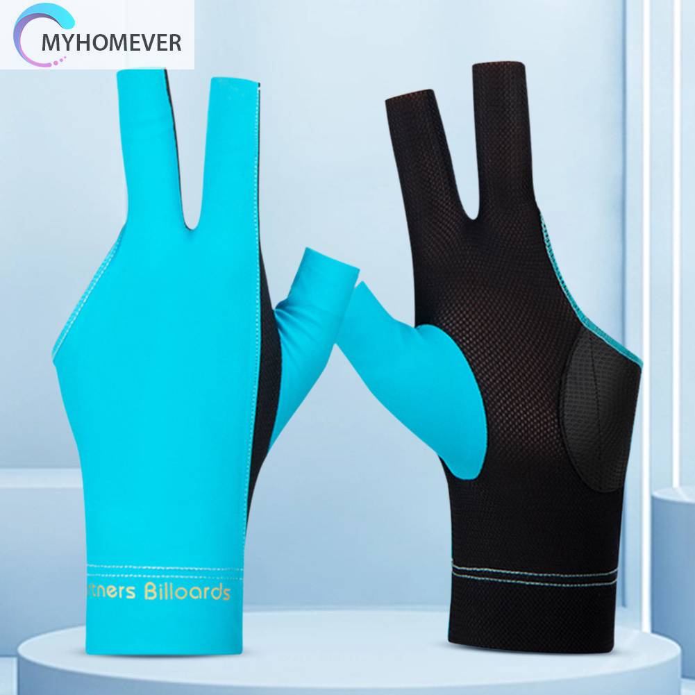 1 Đôi Găng Tay Hở Ngón Chống Trượt Trọng Lượng Nhẹ Dùng Để Luyện Tập Bida