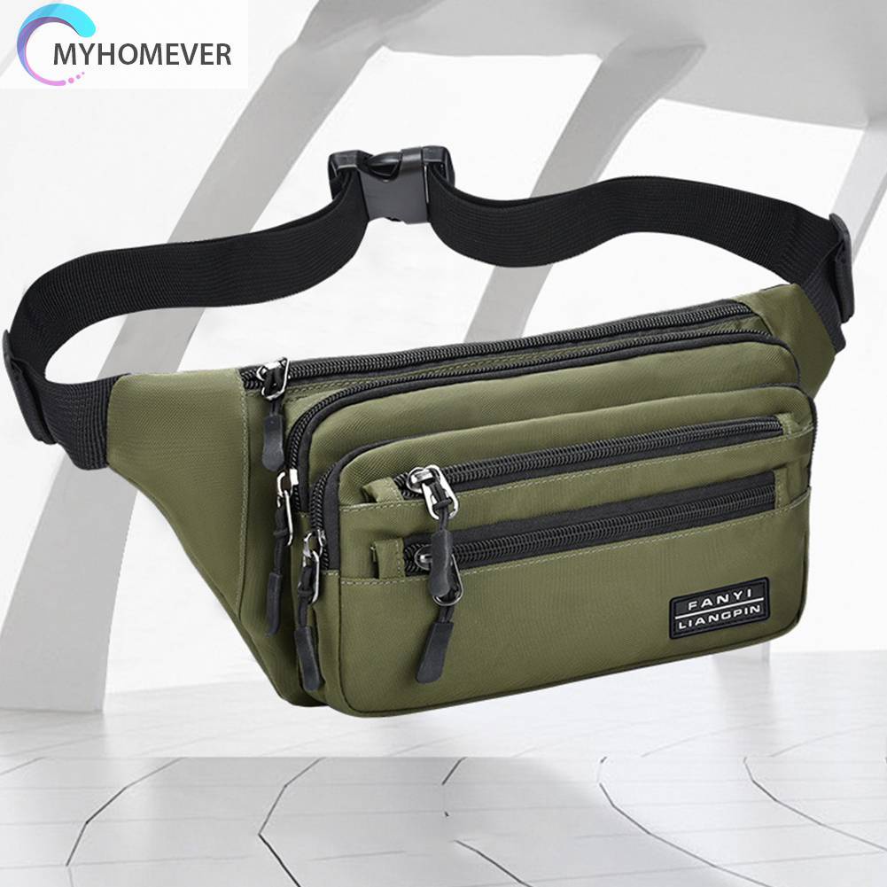 Túi Đeo Chéo Ngực Bằng Da PU 400D Chống Văng Nước Tiện Dụng Mang Theo Du Lịch